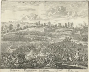 Slaget ved Turnhout, 1597 De Slagh av Turnhout i den Jaere MDXCVII (tittel på objekt)