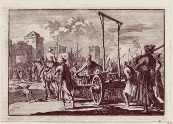 Stenka Razin før henrettelsen i Moskva, 1698
