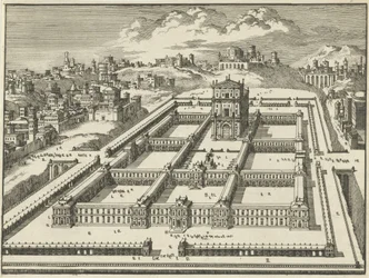Salomos tempel, Jerusalem (variant B)