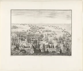 Senkingen av den spanske armadaen i 1588, ca. 1680