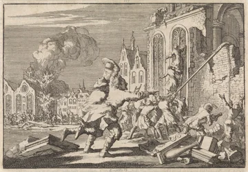Ødeleggelse av katolske kapeller i London, 1688