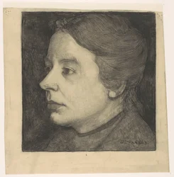 Portrett av Anne Mankes-Zernike