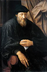 Portrett av gammel mann (sannsynligvis Andrea Doria) (Portrett av Andrea Doria eller d'Oria (1466-1560) Italiensk kondottiere og admiral fra Genova) Maleri av Jan Metsys (eller Massys) (1509-1575), rundt 1552 Genes, Musei di Strada Nuova (tidligere Whi