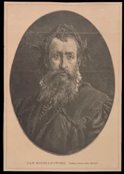 Portrett av Jan Kochanowski etter et maleri av Jan Matejko