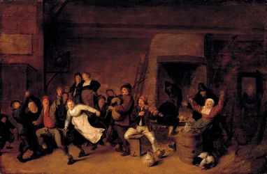 Festlig scene