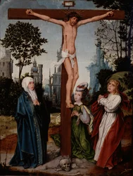 Korsfestelse, ca. 1510–1515 (olje på panel)