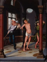Flagellasjon, ca. 1510–1515 (olje på panel)