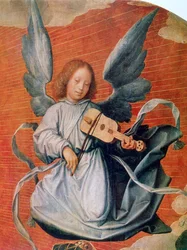 The Virgin in Glory, detalj, 1524