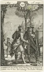 Samtale mellom Albert av Østerrike og Charles VI