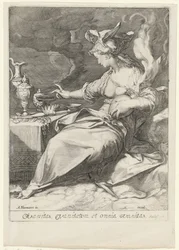 Allegorie op de vergankelijkheid (Vanity) Forfengelighet, forfengelighet og all forfengelighet (tittel på objekt)