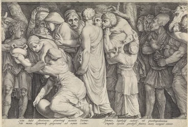 Frise med straffen til Niobe (Plate 7)