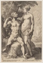 Pluto og Proserpina, fra tre parede guder og gudinner