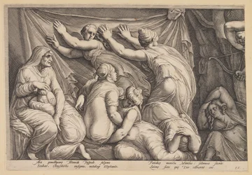 Straffen til Niobe (Tavle 1)