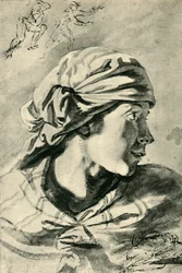 Leder for en ung kvinne, midten av slutten av 1600-tallet, 1943.