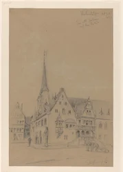 Rådhuset, med Roelant, i Halberstadt
