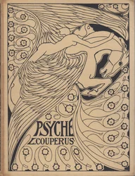Omslagsdesign til Psyche av Louis Couperus, 1898.