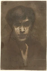 Selvportrett av maleren Jan Toorop