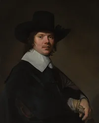 Portrett av en mann, 1645.
