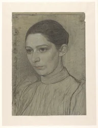 Portrett av frøken Sara de Swart
