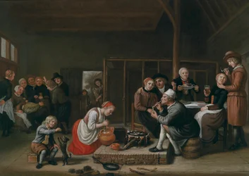 Jan Victors gårdskjøkken i stallen