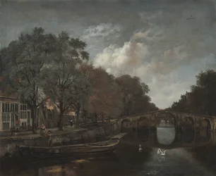 Herengracht, Amsterdam, ca. 1661 (olje på lerret)