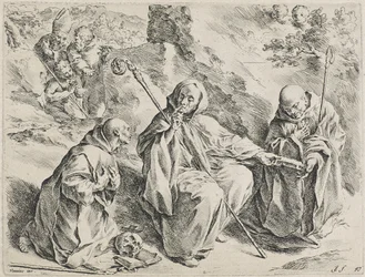 Saint Bruno (radering)