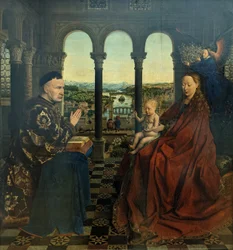 Jomfruen og barnet til kansler Rolin Madonna av kansler Rolin