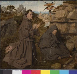 Stigmata av St Francis, ca. 1430-35