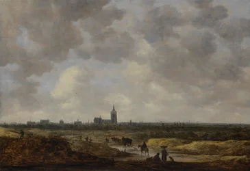 Utsikt over Haag fra nordvest