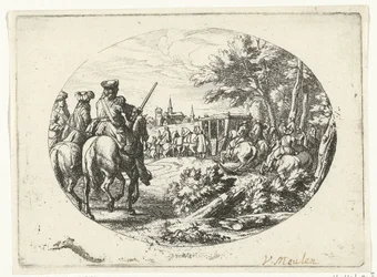Beleiring av en by Militære scener fra livet til Louis XIV, kongen av Frankrike (serietittel)