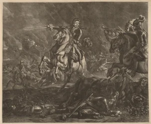 En general på hesteryggen (Charles of Lorraine)