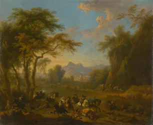 Raid, ca 1717.