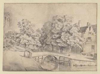 Utsikt over Leidsegracht i Amsterdam, sett fra Keizersgracht
