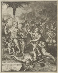 Tittelside for: M. Gargon, The sole consolation, 1713