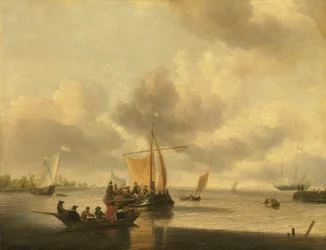 Munningen av en elvemunning (Brill)