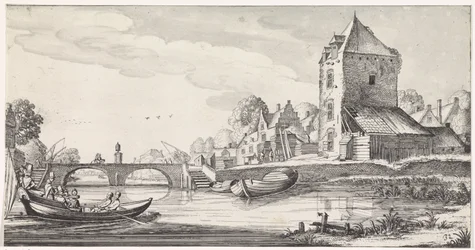 Landsby ved elvebredden Plaisante-landskap og underholdende dikt (serietittel)