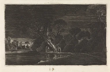 Landskap ved måneskinn