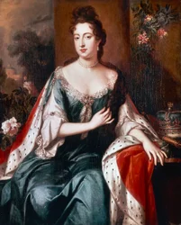 Queen Mary II, ca. 1692-94 (olje på lerret)