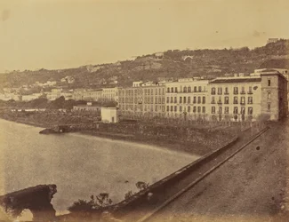 Napoli, fra vinduet vårt på Hotel des Etrangers