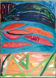 Vi er bare ubeseiret (II), 2007 (olje på lerret)