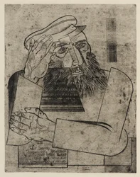Ein Jude, ca. 1926 (etsing)