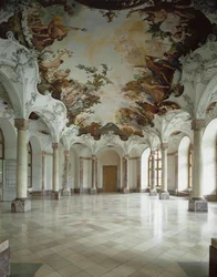 Würzburg-residens, Sala Terrena, Würzburg, Tyskland (fresco)