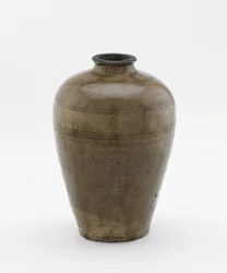 Flaske, Seto, Aichi prefektur, Muromachi-periode, tidlig på 1400-tallet (keramikk)