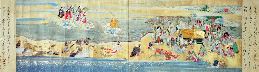 Buddhas død (malt rulle)