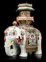 Kakiemon-stil elefant