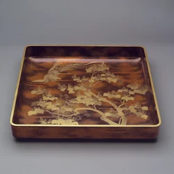 Kimono-brett, 1868-1912 (lakkert tre)