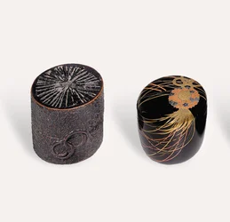 Nakatsugi tecaddy og Natsume tecaddy, Edo-periode