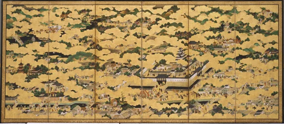Rakuchu rakugai zu (Scener i og rundt hovedstaden)