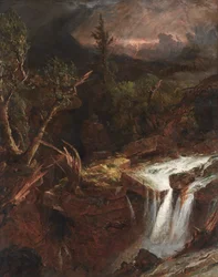 The Clove - En stormscene i Catskill-fjellene