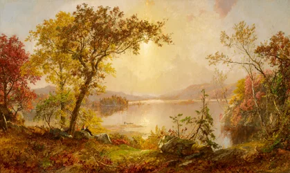 Greenwood Lake, høst på Hudson